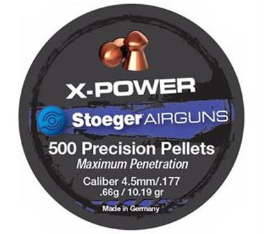 ΒΛΗΜΑΤΑ STOEGER X-POWER 4.5mm - 500 ΤΕΜΑΧΙΑ