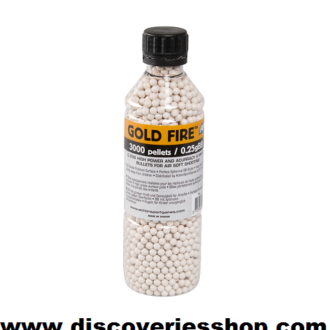 ΜΠΙΛΙΕΣ ASG GOLD FIRE 0.25 gBB / 3000 PELLETS